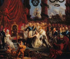 لويس الثامن عشر (1755-1824) مساعدة فرنسا على قدميها بعد عام 1814