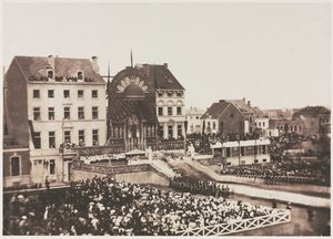 حفل عيد الشكر بدون عنوان ، يوليو 1856. بواسطة لويس بيير ثيوفيل دوبوا دو نيهوت