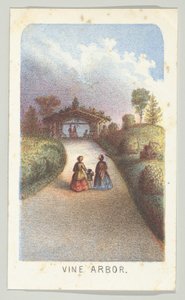 فاين أربور ، من السلسلة ، آراء في سنترال بارك ، نيويورك ، الجزء 3 ، 1864. بواسطة لويس برانغ