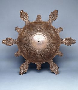 عنصر معماري مصمم لمبنى الكفالة ، بوفالو ، نيويورك ، حوالي 1895-6 ، 1895-6 (الحديد الزهر المطلي بالنحاس) بواسطة لويس سوليفان