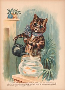 Louis Wain Cats (chromolitho) بواسطة لويس وين