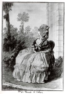 مدام لا ماركيز دي كوتلوغون ، كاليفورنيا. 1777. بواسطة لويس دي كارمونتيل