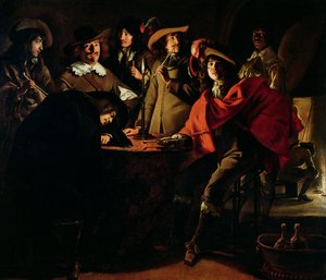 تدخين الحرس ، 1643