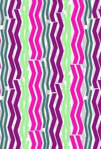 Zig Zig Stripes ، 2014 Digital Media
