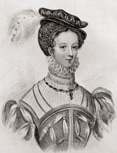 ماري ، ملكة الاسكتلنديين ، 16 عامًا ، من الفتاة عبر العصور ، نشرت عام 1933 بواسطة لويزا ستيوارت كوستيلو