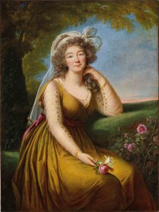 جين بيكو ، كونتيسة دو باري 1743-1793. بواسطة إليزابيث لويز فيجي ليبرون