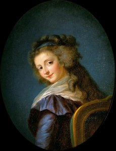 صورة لأديلايد دي لا بريش 1755-1844 ، 1790. بواسطة إليزابيث لويز فيجي ليبرون