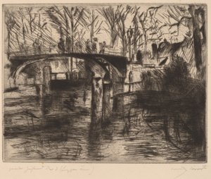 من Tiergarten From the Tiergarten ، 1920. بواسطة لوفيس كورنث