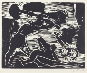 فراتريسيد قابيل وهابيل ، 1919. بواسطة لوفيس كورنث