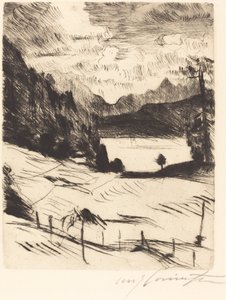 Der Walchensee The Walchensee ، 1920. بواسطة لوفيس كورنث