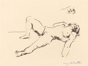 مستلق أنثى عارية 2 ، 1912. بواسطة لوفيس كورنث