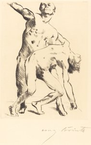 Odysseus and the Suitor Odysseus and the Suitor ، 1914. بواسطة لوفيس كورنث