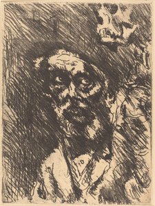 Tod und Greis Death and the Old Man ، نُشر عام 1921 في عام 1922. بواسطة لوفيس كورنث