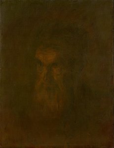 رئيس دراسة رجل عجوز بواسطة Laszlo Mednyanszky