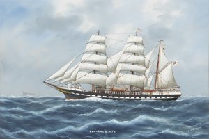 SY Fantome II (ألوان مائية وغواش على ورق) بواسطة لوكا بابالوكا
