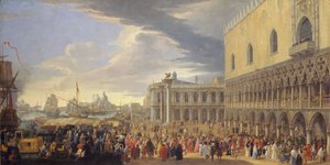 وصول إيرل مانشستر إلى البندقية ، 1707-1710.