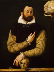 Portrait of Girolamo Rossi (oil on canvas)