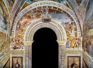 نهاية العالم ، من دورة جدارية في Last Judgment بواسطة لوكا سينيوريلي