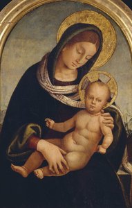 مادونا والطفل ، حوالي 1510-1515. بواسطة لوكا سينيوريلي