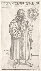 فيليب ميلانشثون بواسطة Lucas Cranach