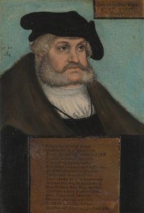 فريدريش الثالث 1463-1525 ، الحكيم ، ناخب ساكسونيا ، 1533. بواسطة لوكاس كراناش الأكبر