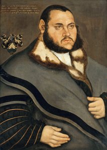 الألمانية: يوهانس كاريون (1499-1537/38) صورة ليوهانس كاريون بواسطة لوكاس كراناش الأكبر