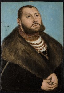 جون فريدريك الأول ، ناخب ساكسونيا 1503-1554 بواسطة لوكاس كراناش الأكبر