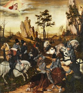 بالألمانية: Die Bekehrung des Paulus The Conversation of Saint Paul بواسطة لوكاس كرانش الأصغر