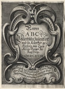 كتيب ABC الجديد ، 1627. بواسطة لوكاس كيليان