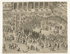 إعلان في جنت تشارلز الثاني ملك إسبانيا بصفته كونت فلاندرز (الصفحة 5) ، 1666 بواسطة جاك فان ويردين