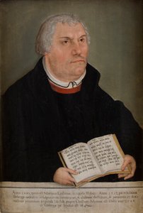 صورة لمارتن لوثر (1483–1586) (زيت على لوح)
