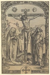 الصلب المستخدم في Missale Traiectense Utrecht Missal ، ليدن ، 1514 ، ج .1512. بواسطة لوكاس فان ليدن