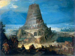 برج بابل 1595