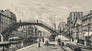 "Quai de Jemmapes" ، ١٩١٥ بواسطة لوسيان جوتييه