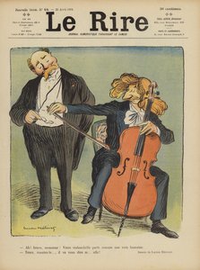 رسم توضيحي لـ Le Rire بواسطة Lucien Metivet