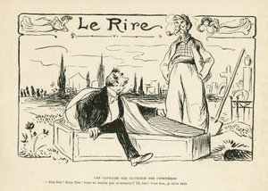 رسم توضيحي في Le Rire بواسطة لوسيان ميتيفيت