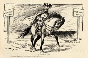 Le Rire rouge، Satirical in B&W بواسطة لوسيان ميتيفيت