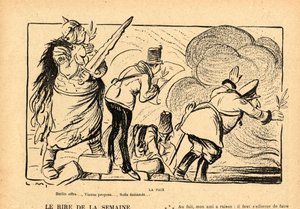 Le Rire rouge، Satirical in B&W بواسطة لوسيان ميتيفيت
