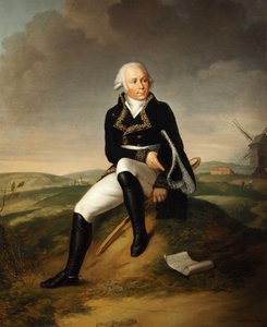 صورة فرانسوا كريستوف كيلرمان 1735-1820 (زيت على قماش) بواسطة لوسيل فويون فاتشوت