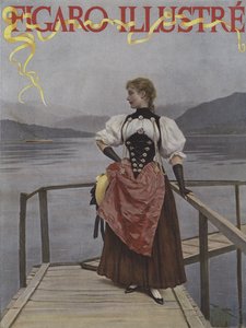في سويسرا (في سويسرا). غلاف لو فيغارو إيلوستري ، يوليو 1893