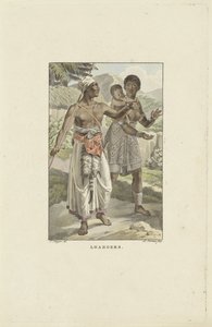 سكان ساحل Loango-Angola النزل (العنوان على الكائن) بواسطة جاك كويبر