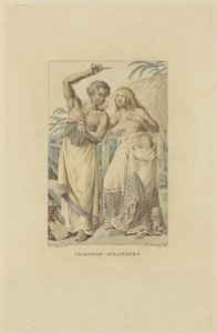 سكان جزر الأصدقاء (أرخبيل تونغا) Friends Islanders (العنوان على الكائن) بواسطة جاك كويبر