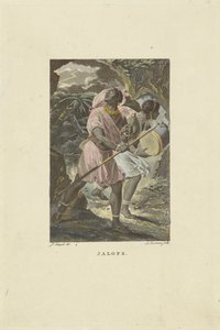 سكان غرب إفريقيا Jalofs (العنوان على الكائن) بواسطة جاك كويبر