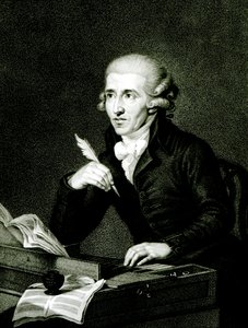 جوزيف هايدن (1732-1809) ج .1770 بواسطة لودفيج جوتنبرون