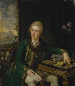 صورة للكونت مايكل جوهان فون دير بورش 1751-1810 بواسطة لودفيج جوتنبرون