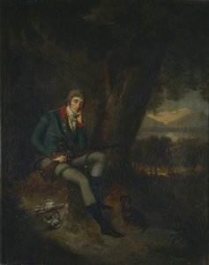 صورة للكونت نيكيتا بتروفيتش بانين 1770-1837 في فستان الصيد بواسطة لودفيج جوتنبرون