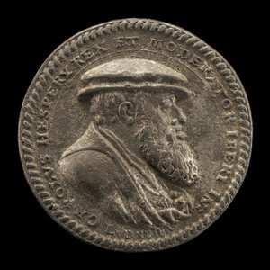شارل الخامس ، 1500-1558 ، ملك إسبانيا 1516-1556 ، الإمبراطور الروماني المقدس 1519 [الوجه] ، 1542. بواسطة لودفيج نيوفارير