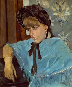 نموذج شاب من لويجي ليفي (مواليد 1858 أو 1860-1939) ، زيت على قماش ، 47x38 سم بواسطة لويجي ليفي