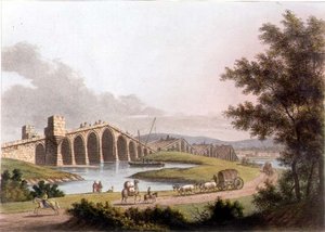 بونتي غراندي في رومانيا ، اللوحة 10 من "مناظر في السيادة العثمانية" ، حانة. بواسطة R. Bowyer