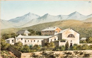 عرض على الحرم Nostra Signora del Monte ، جنوة (ألوان مائية ، حوالي 1825) بواسطة لويجي جاريبو